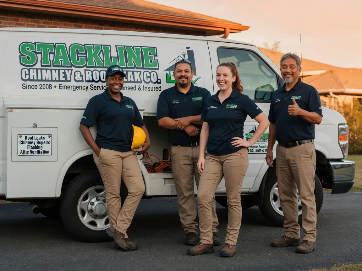 Chimney flashing repair company in Brighton, IA
